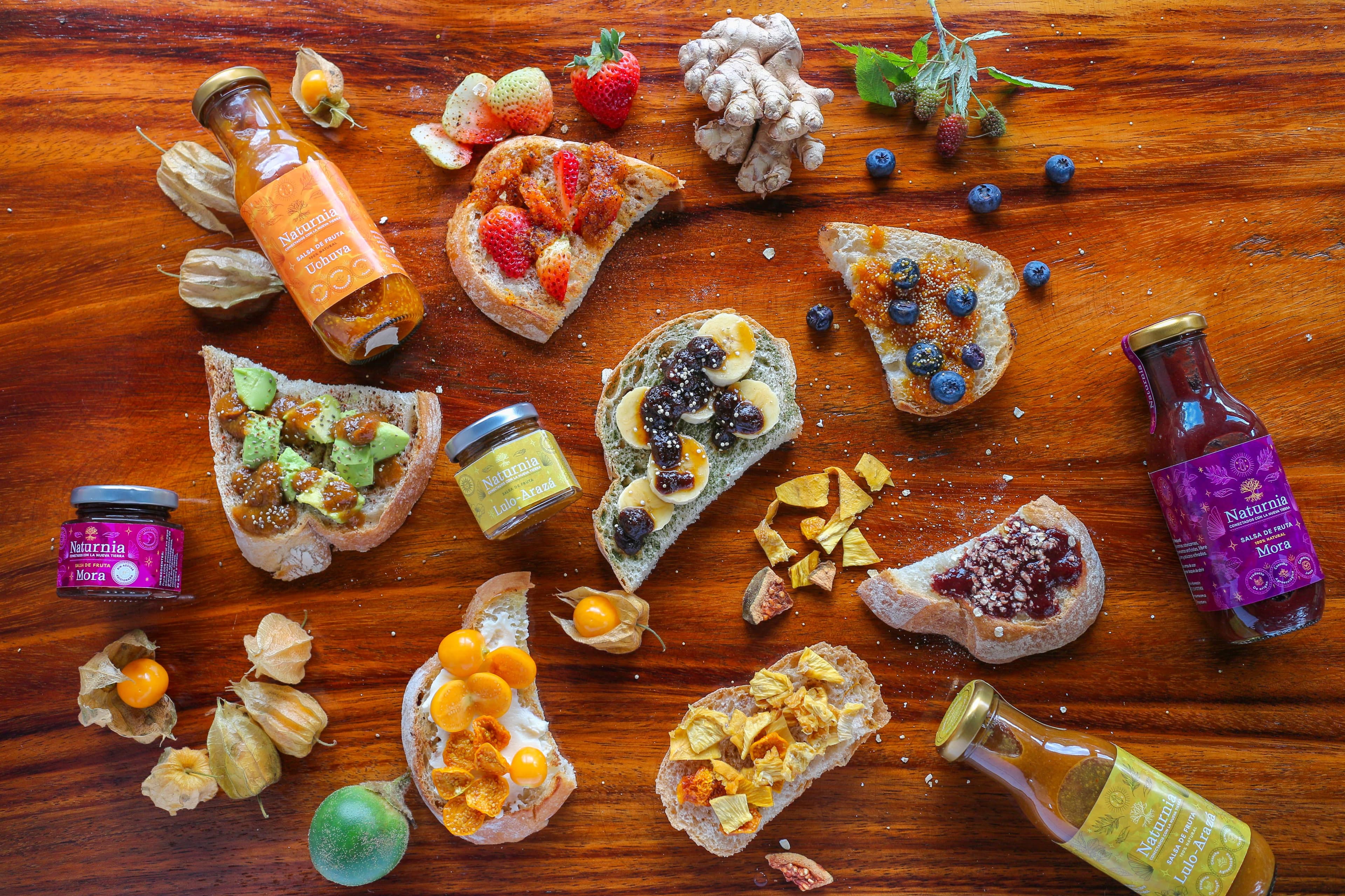 Salsas de frutas 3 usos